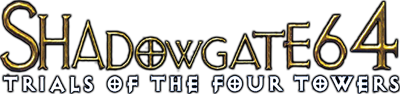 Shadowgate 64 logo for Nintendo 64